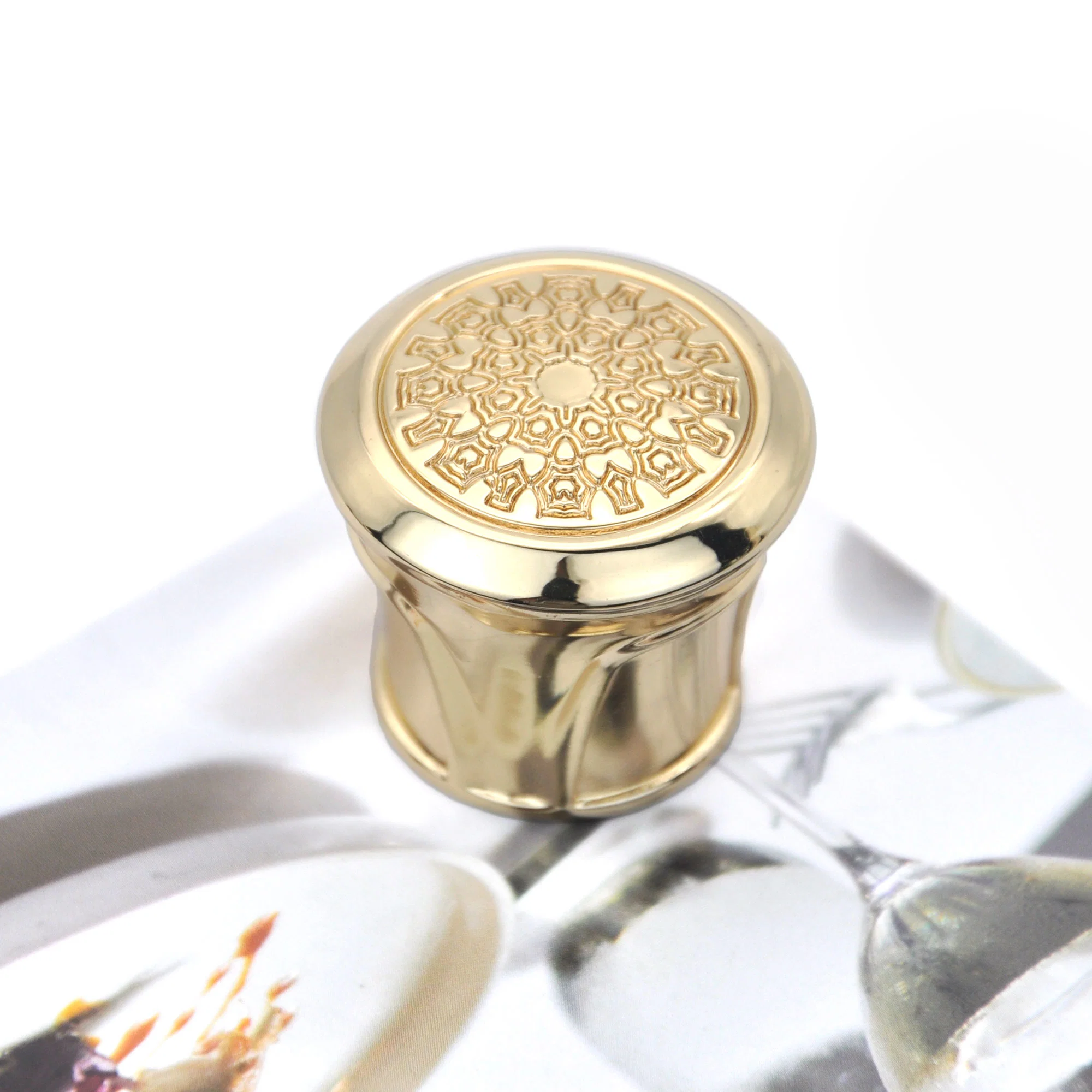 Custom Variety Styles Perfume Bottle Cover Heavy Metal Perfume Lid Perfume Bottle Cap