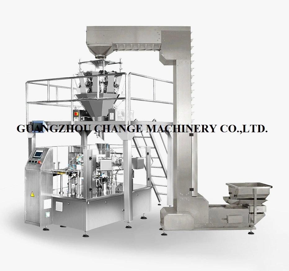 Automatic Frozen Foods Fish Balls Meat Balls Frozen Shrimp Frozen Dumplings Premade Bags Packaging Machine