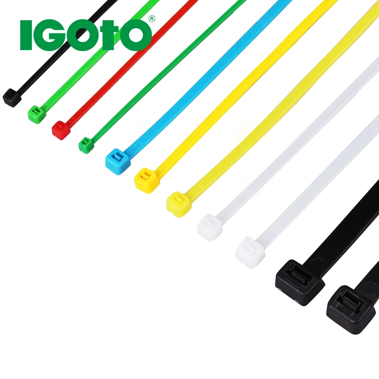 Factory Produced Small Sizes Self-Locking PA66 Plastic Cable Tie Zip Tie