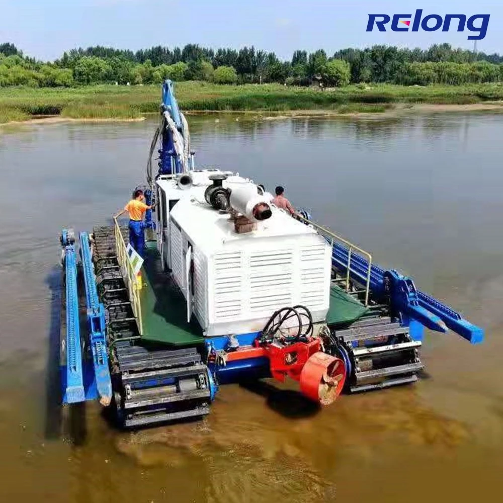 Amphibious Multipurpose Machine Dredger Manufactured Using The Highest Standard