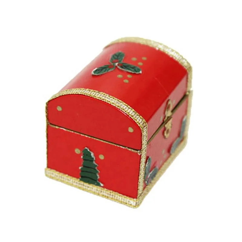 Miniature Christmas Box Gift Dollhouse DIY Doll House Decor Accessories