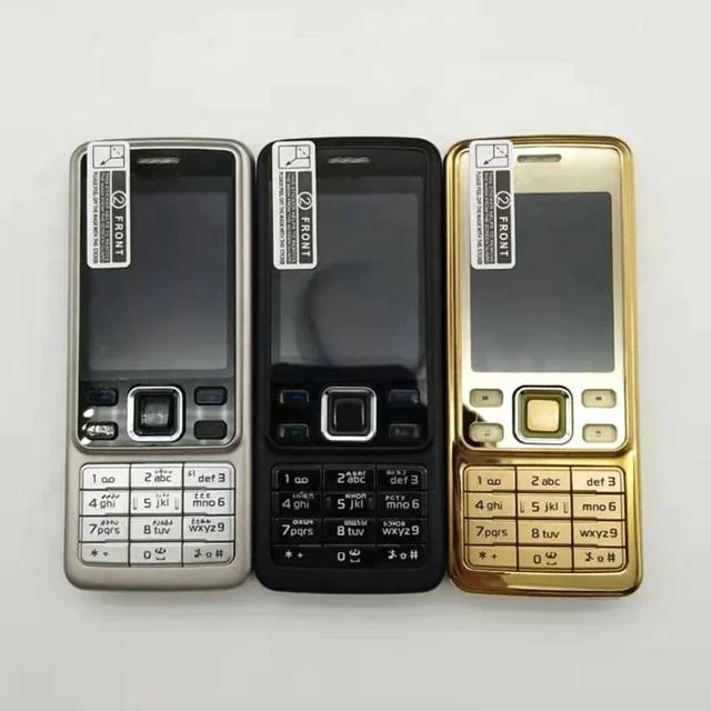 Cheap and Simple Classic GSM Strip-Shaped Mobile Phone on Sale with a 2.0-Inch Display Suitable for Nokia 6300