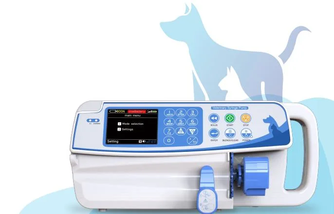 in-400vet Automatic Newest Veterinary Syringe Pump Machine for Vet