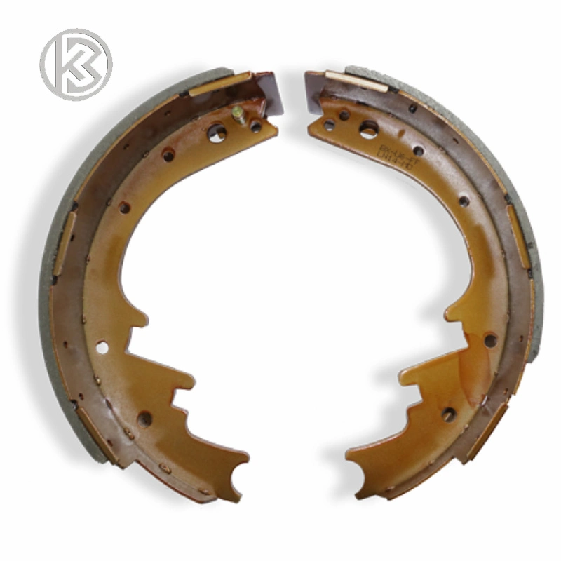 Crescent-Shaped Components Friction Material Semi-Metal Ceramic Non-Asbestos Brake Sheos for Toyota K2246K2249K2250K2251K2252K2253K2254K2255