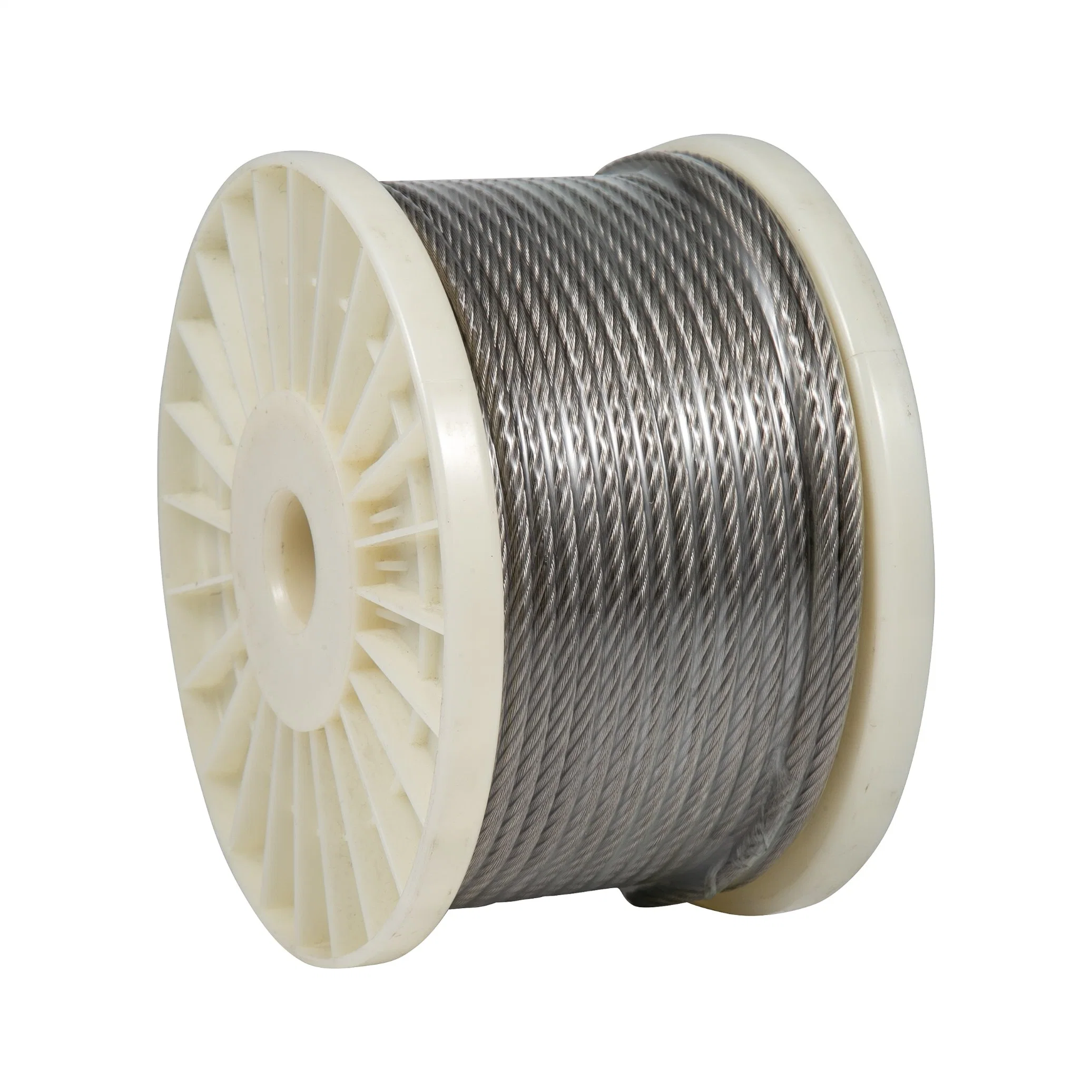 High Temperature Resistance Stainless Steel Wire Rope Steel Cable (7X7-4.0)