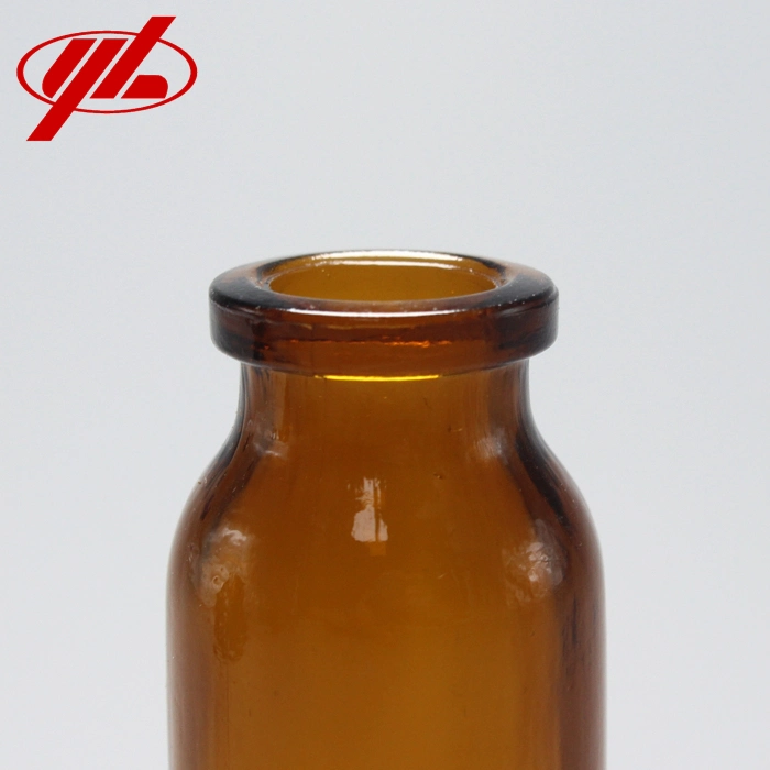 10ml Brown Moulded Glass Bottle