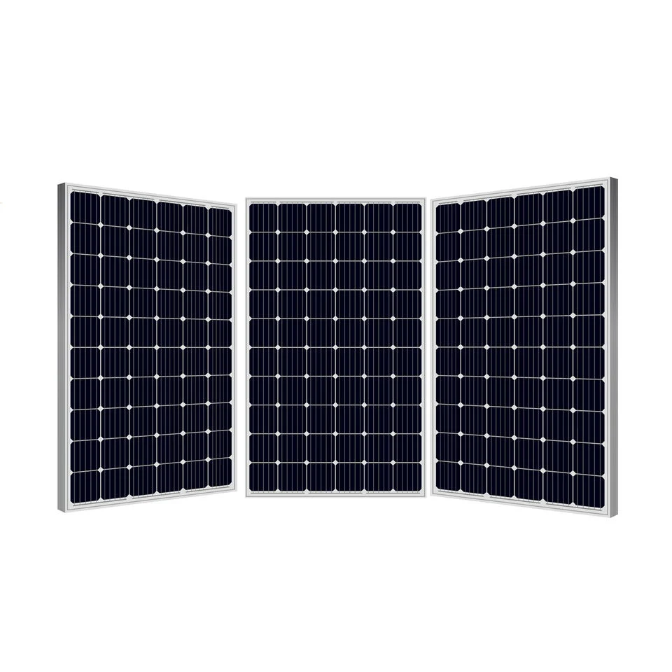 Industrie industrielle et commerciale et utilisation résidentielle domestique Panneau solaire monocristallin de 300W.