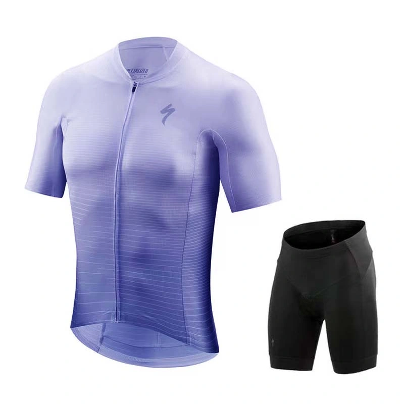 Nylon Lycra Customize Sports Polyester Mesh Cycling Jersey Cycling Wear