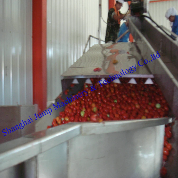 2t/Hr control PLC Capacidad de dilución de la salsa de tomate de la línea de producción