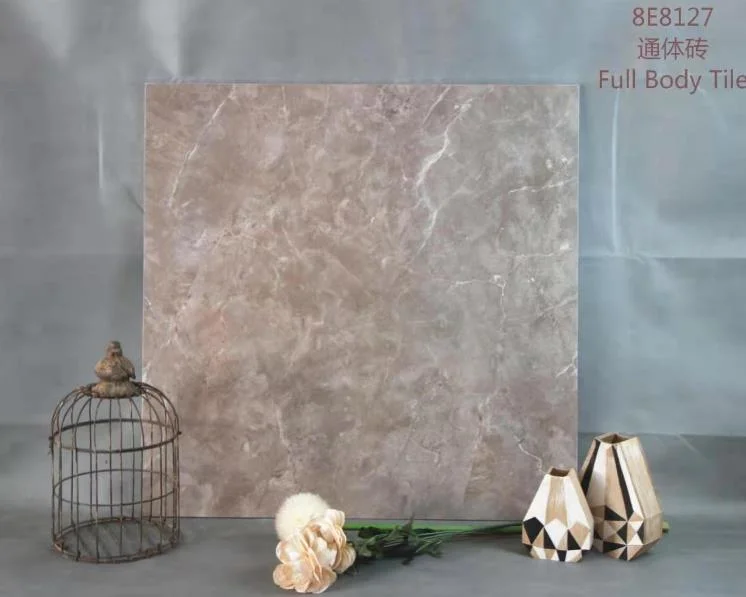 Inkjet Polished Glazed White Marble Tile Floor Ceramic Tiles