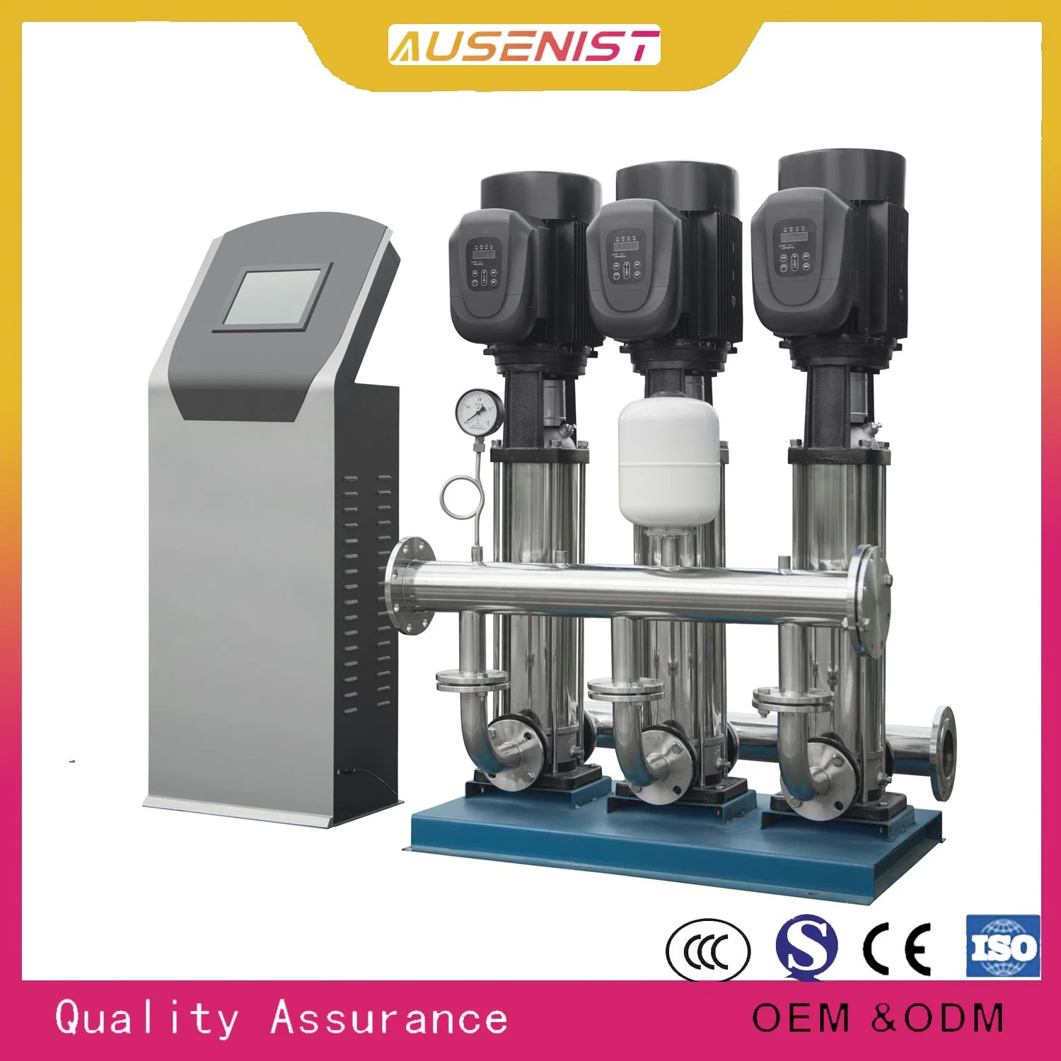 Ausenist 220V 5.5kw Convertisseur de fréquence de sortie 50Hz à 60Hz 5500W Onduleur solaire 5000W Onduleur de fréquence Variateur de fréquence CA triphasé.