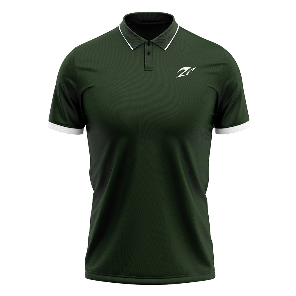 Custom Embroidery Logo T Shirts 100% Polyester Plus Size Blank Plain Sports Golf Men's Polo Shirts