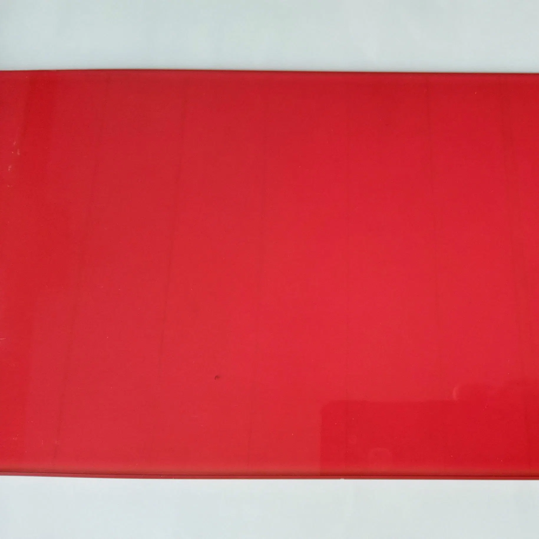 Thick 6.38mm Red Color PVB Interlayer Safety Laminated Glass