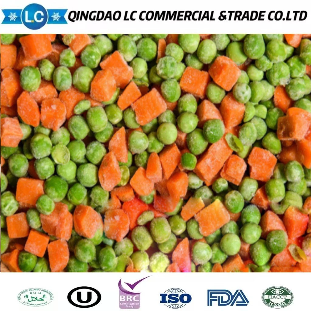 Organic Mixed Frozen Vegetables in Bulk, Export Quality