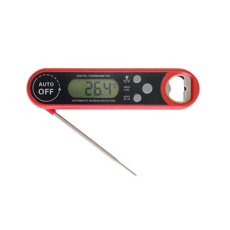 Ultra Fast Read Rotating Display Foldable Probe BBQ Thermometer