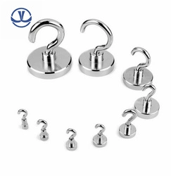 Wholesale/Supplier Carabiner Neodymium Magnetic Hook Hanger Swivel Magnet Hook Snap Hook