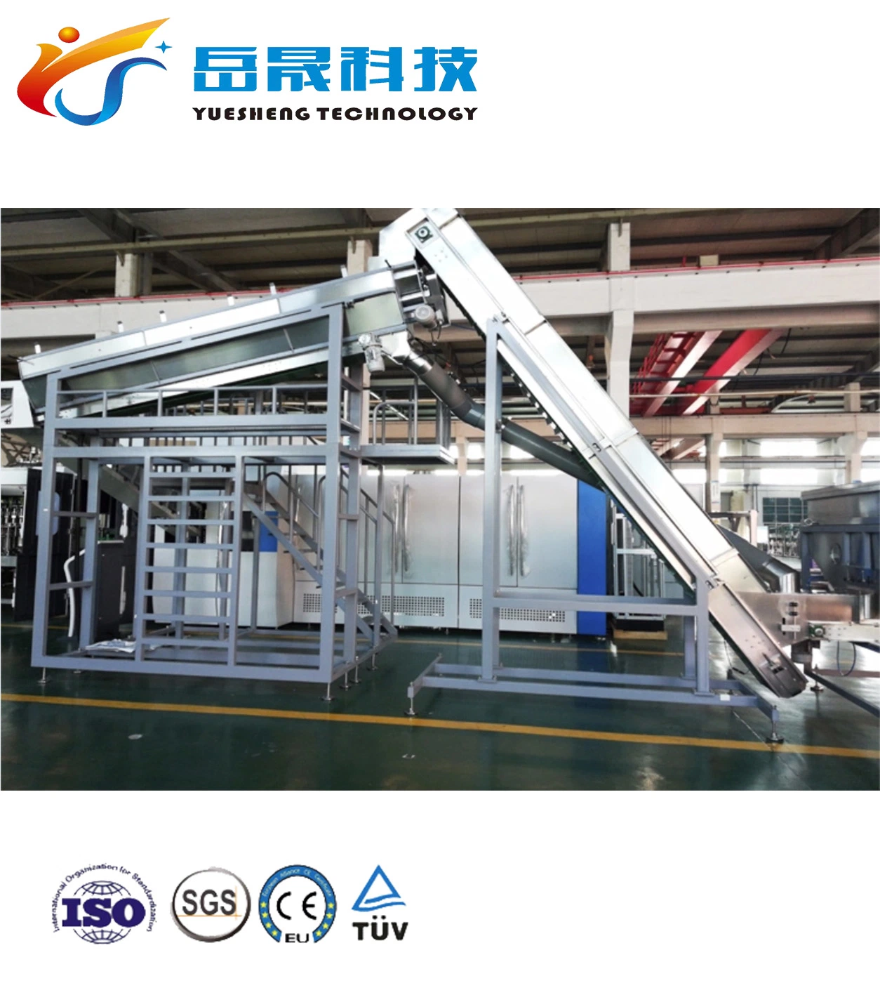 2023 Suzhou Venda Quente Ushine água pura soprando enchendo o nivelamento da máquina Combiblock