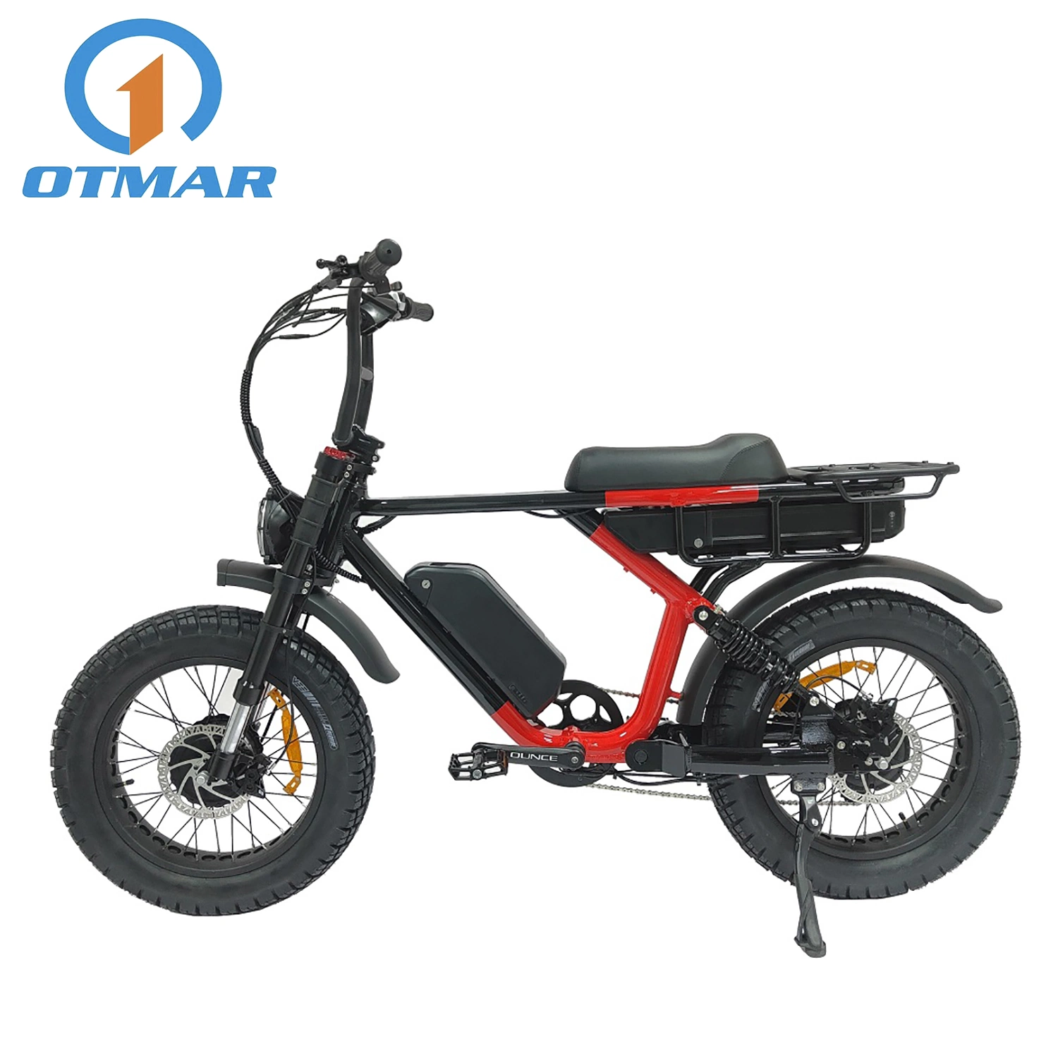 Suspensão total Alta Velocidade Ebike Montanha off road Retro bicicleta eléctrica