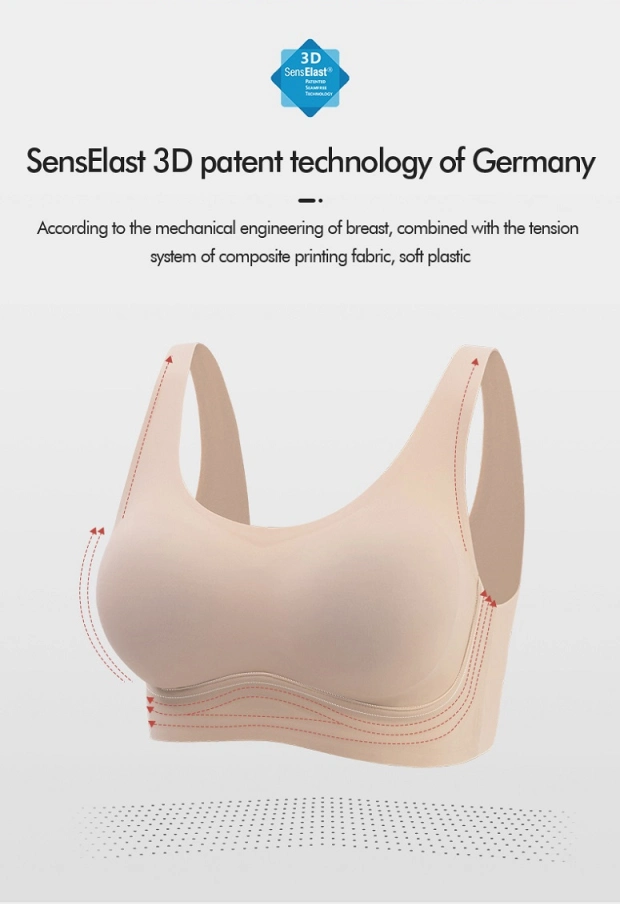 3D Printing Seamless Underwear Gathers up Bra Women&prime; S Underwear