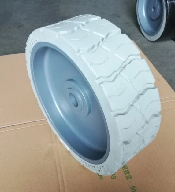 Hot Sale Non Marking Solid Rubber Tires 16X5 15X5 12X4.5 Genie Electric Scissor Lift Wheel Tyres