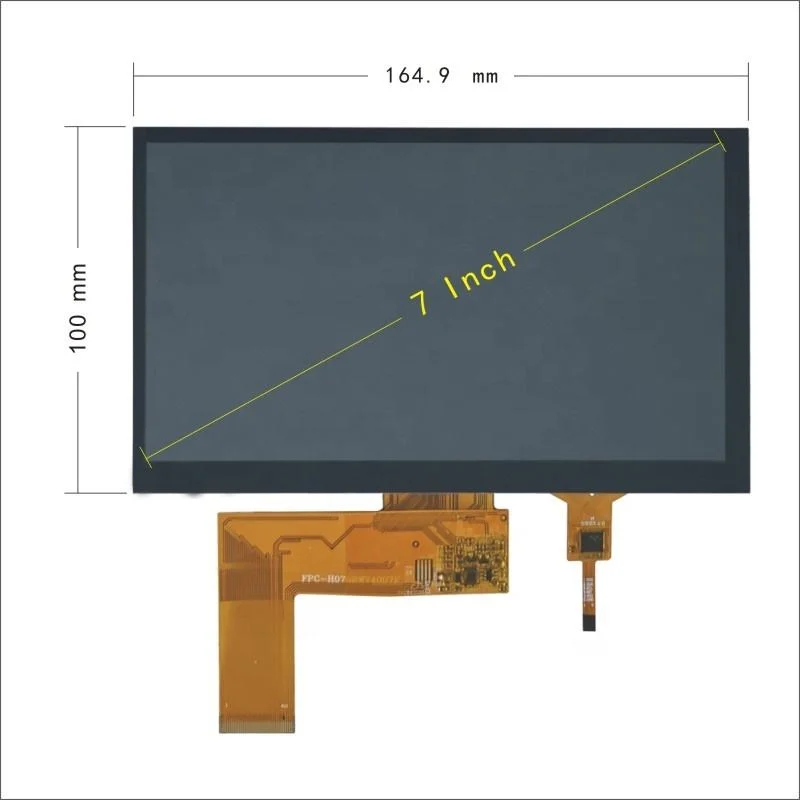 7.0 Inch 1024*600 TFT Touch Screen Application Automotive Car GPS Navigation IPS TFT LCD