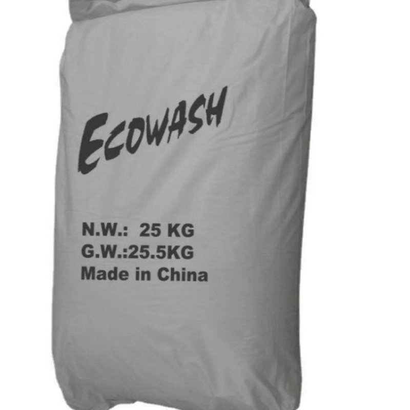 Vente chaude de poudre détergente pour lessive en sac de 25 kg, 50 kg, 100 kg.