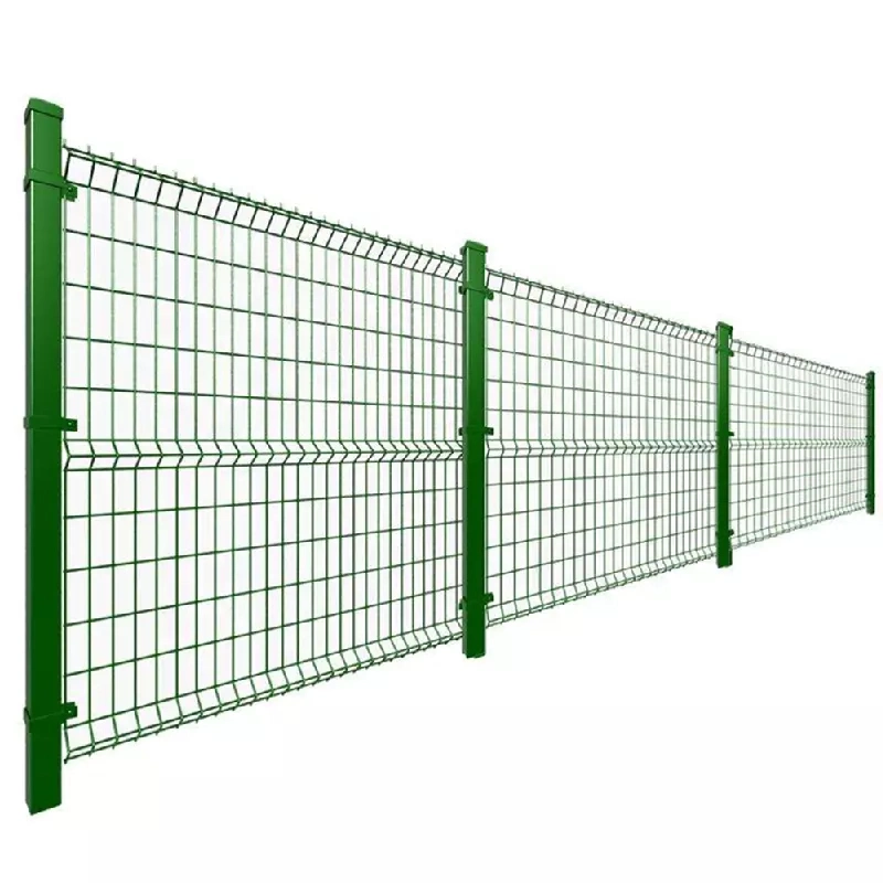 Double 2D Fence Horizontal Wire Mesh 2D Fence Supply Galvanized and PVC Coated 868/656 Steel Fence Panels