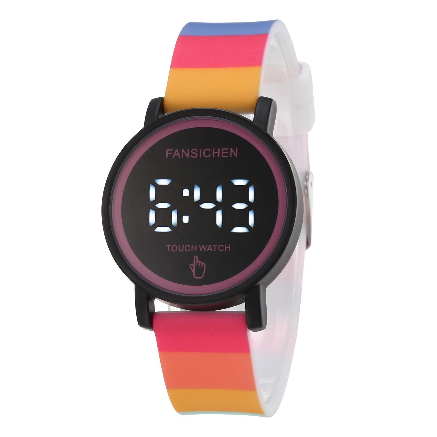 New Style Wasserdichte Kinderuhr Silikon-Armband Student elektronische Uhr