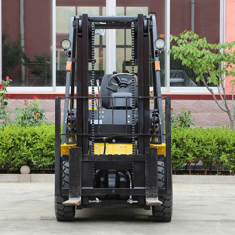 Loading 2500kg Industrial Multiple Manufacturer Compact Telescopic Diesel Balance Forklift