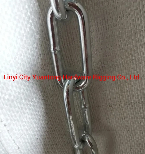 Grade 30 Chain Proof Coil Chain Electro-Galvanized Chain