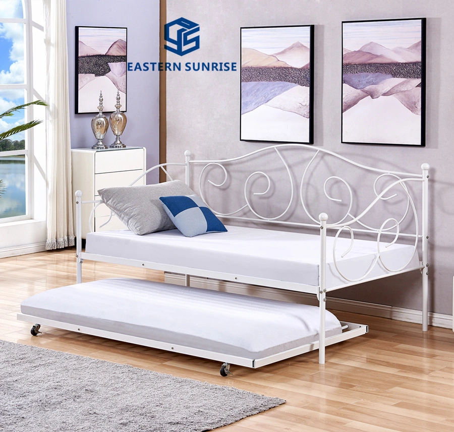 2023 Nouveau design économique canapé-lit, Metal Day Bed pour Chambre, Dortoir