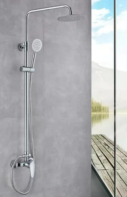 Top Quality Bathroom Stainless Steel Golden/Black Five Functions Shower Set