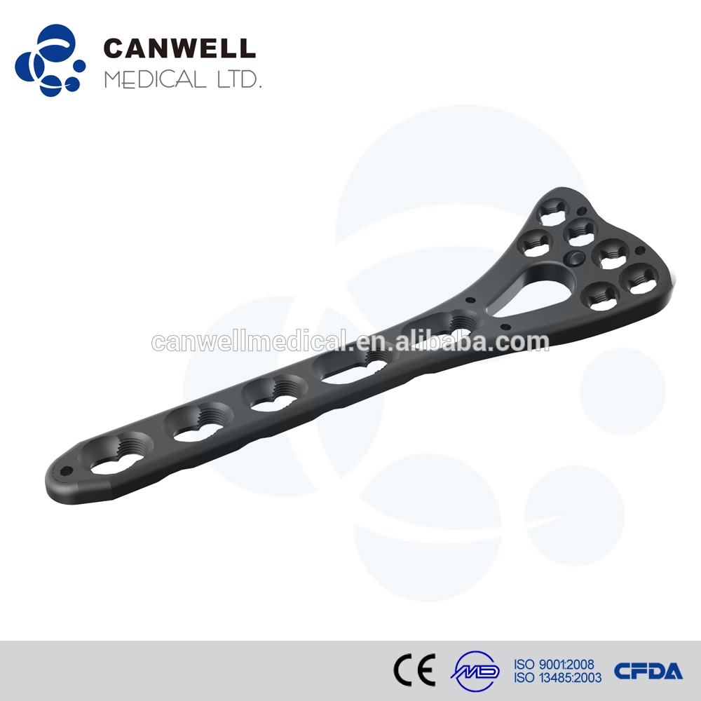 Orthopedic Titanium Implants of Variable Angle Distal Radius Small Fragment Locking Plates