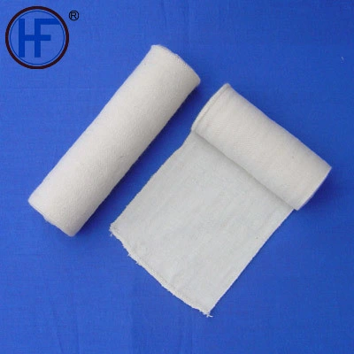 CE Approved Medical Crepe Plain Cotton Self-Adhesive Elastic Bandage with Spandex with OEM