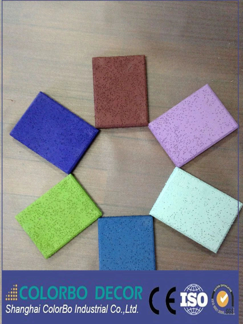 Fire-Rating B Wood Wool Acoustic Panel for Decoration