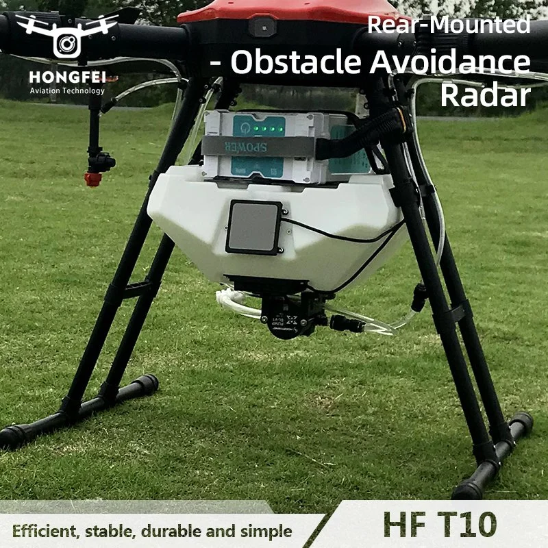 Battery-Powered Agricultural Spray Uav 10 Liters Low Consumption Sterilization Agriculture Drone