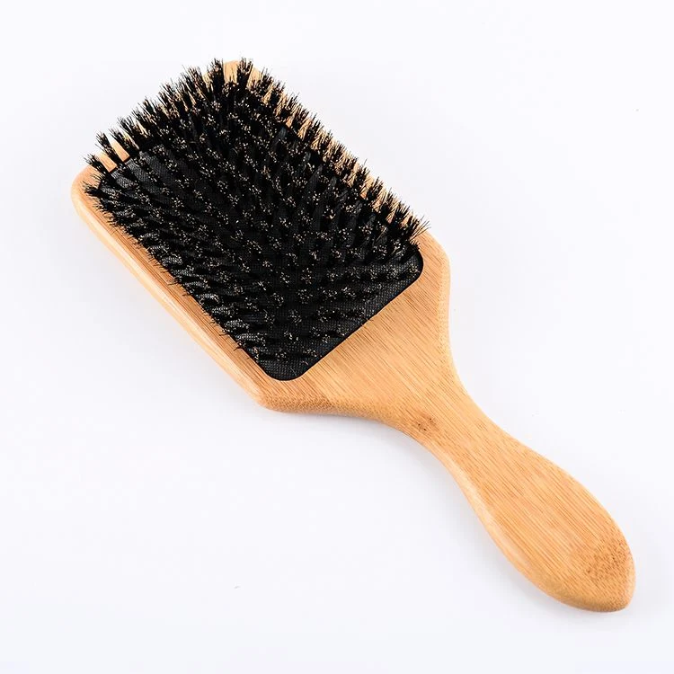 Customized Long Handle Wholesale/Supplier Bamboo Detangling Massage Air Hair Brush