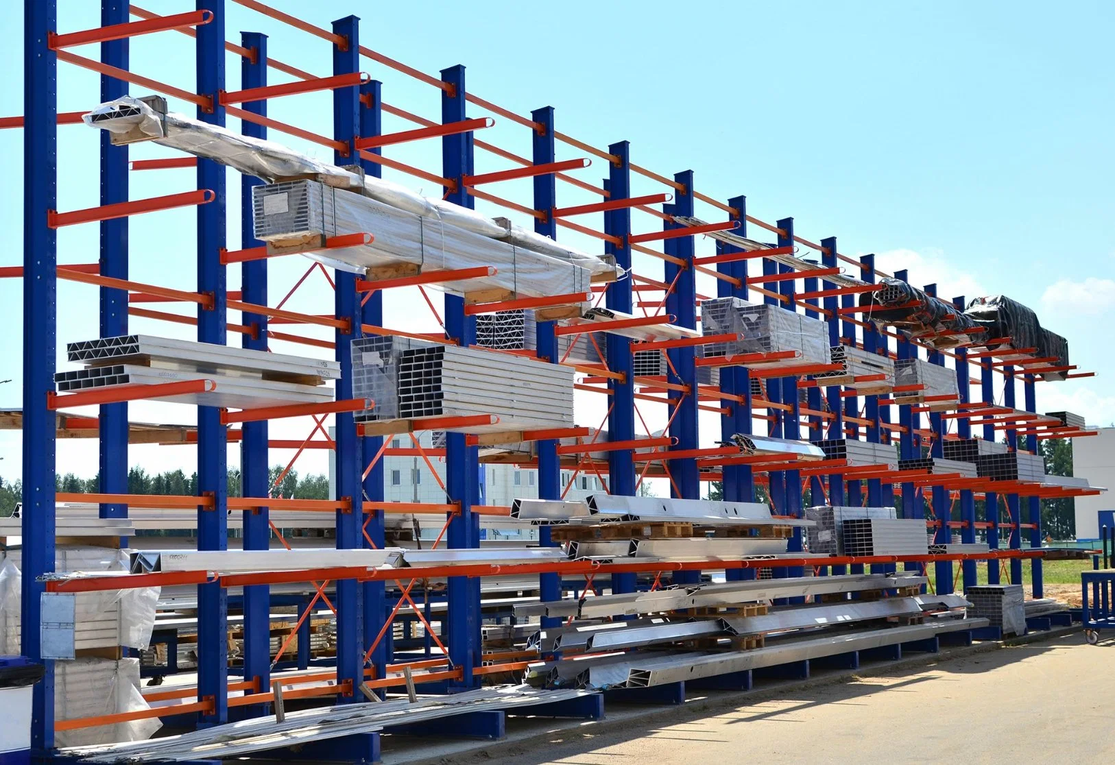 Steel Adjustable Warehouse Storage Heavy Duty Shelf Cantilever Rack System