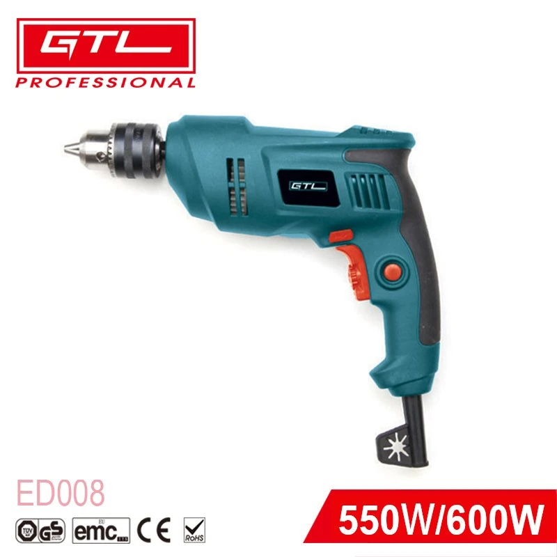 13mm llave Chuck Corded Power Tools taladro eléctrico Household 600W (ED008)