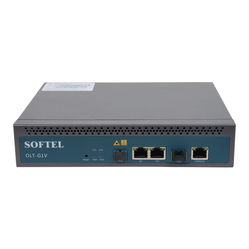 Softel Epon Gpon Olt 1 Port Vsol Single Port Olt Gpon Epon