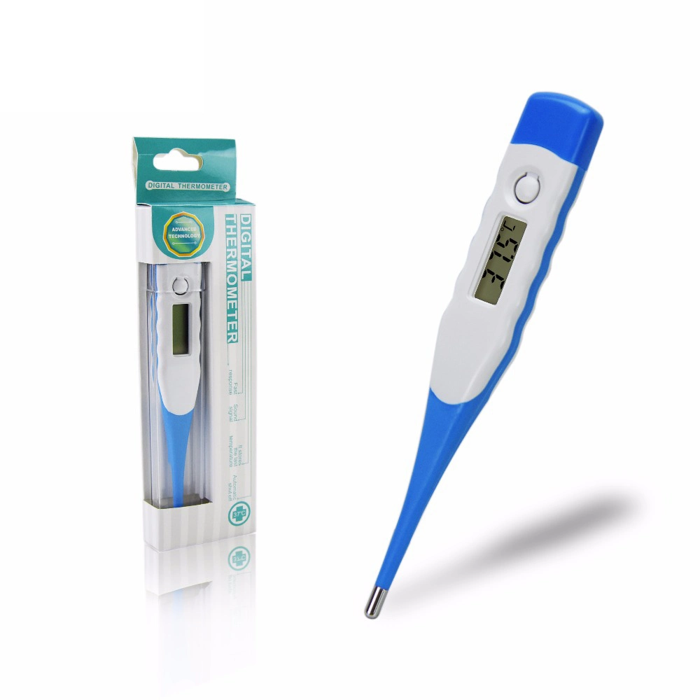 Flexible Large LCD Display Digital Thermometer, Body Thermometer