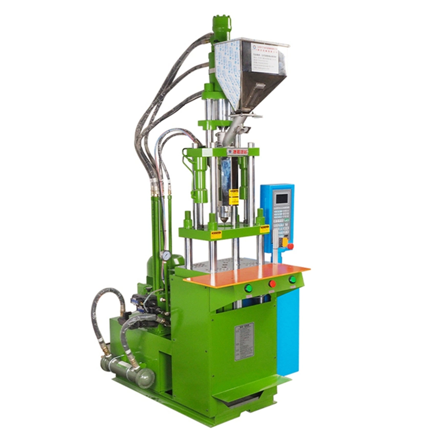 Vertical Type Rubber Injection Molding Machine Make Plastic Products