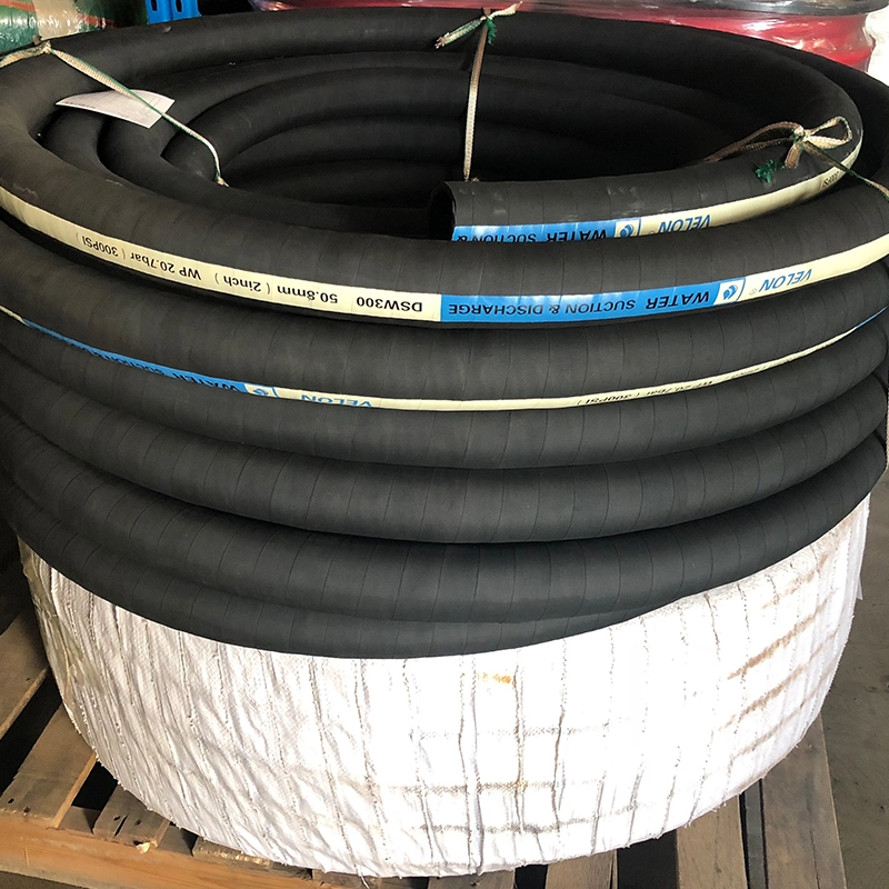 Industrial Rubber Heavy Duty Water Hose Heat Resistance