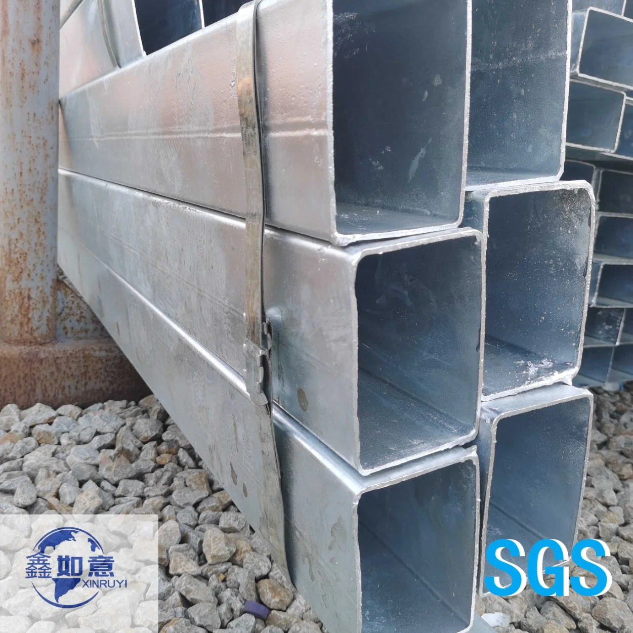 Building Materials Structure Steel Greenhouse Steel Pipe Hot Dipped Galvanized Steel Special Shaped Square and Rectangle Pipes