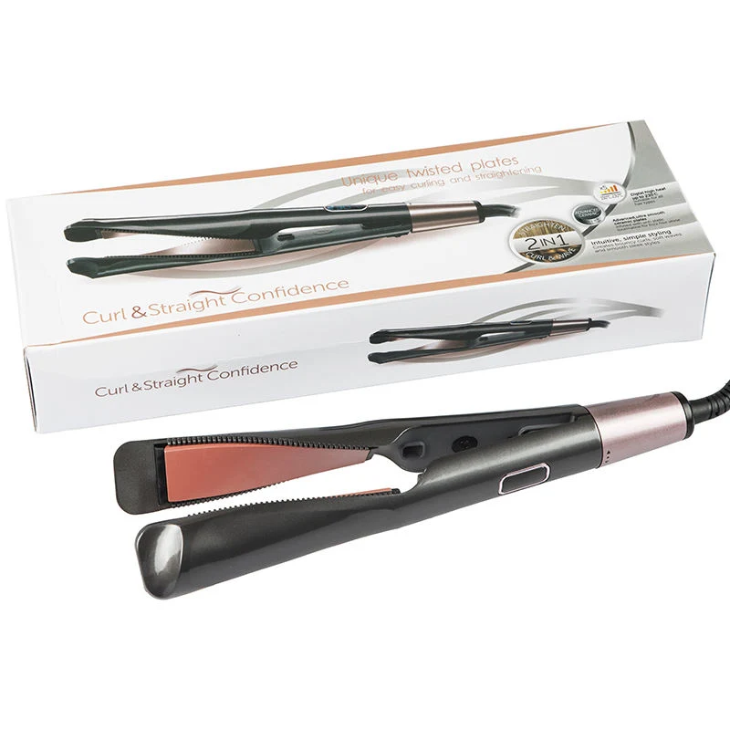 Private Label Degrees Custom Titanium Ceramic Flat Iron Hair Straighteners