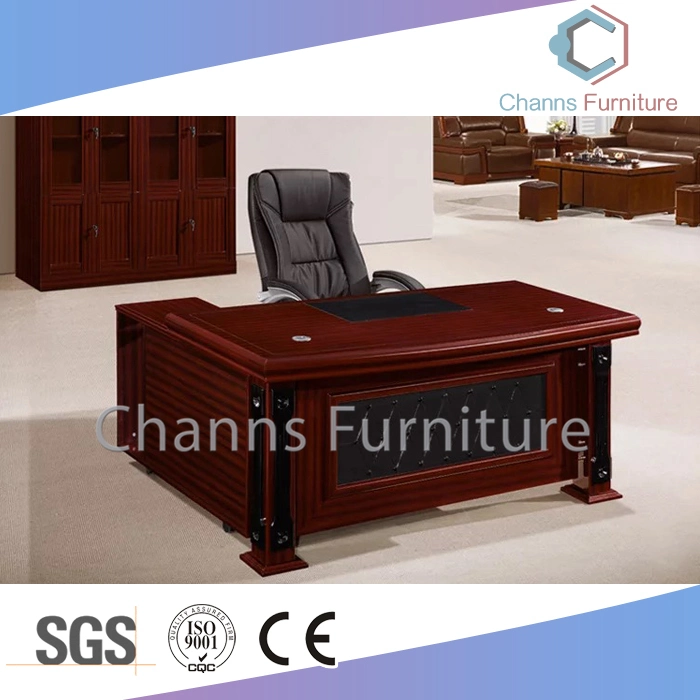 Hot Sale Straight Shape Office Table Paper Veneer Manager Desk (CAS-SW1704)