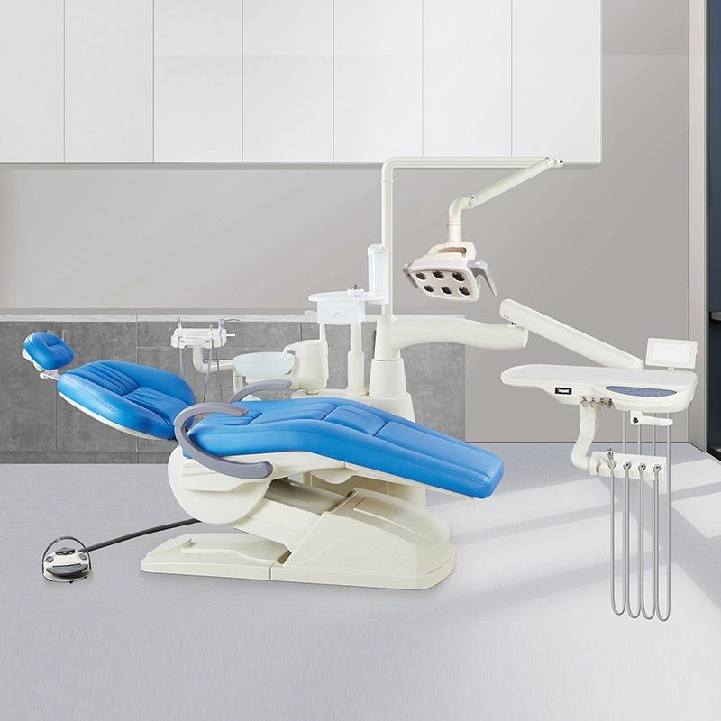 Lk-A17 Dental Chair with Trolly and Other Accessories