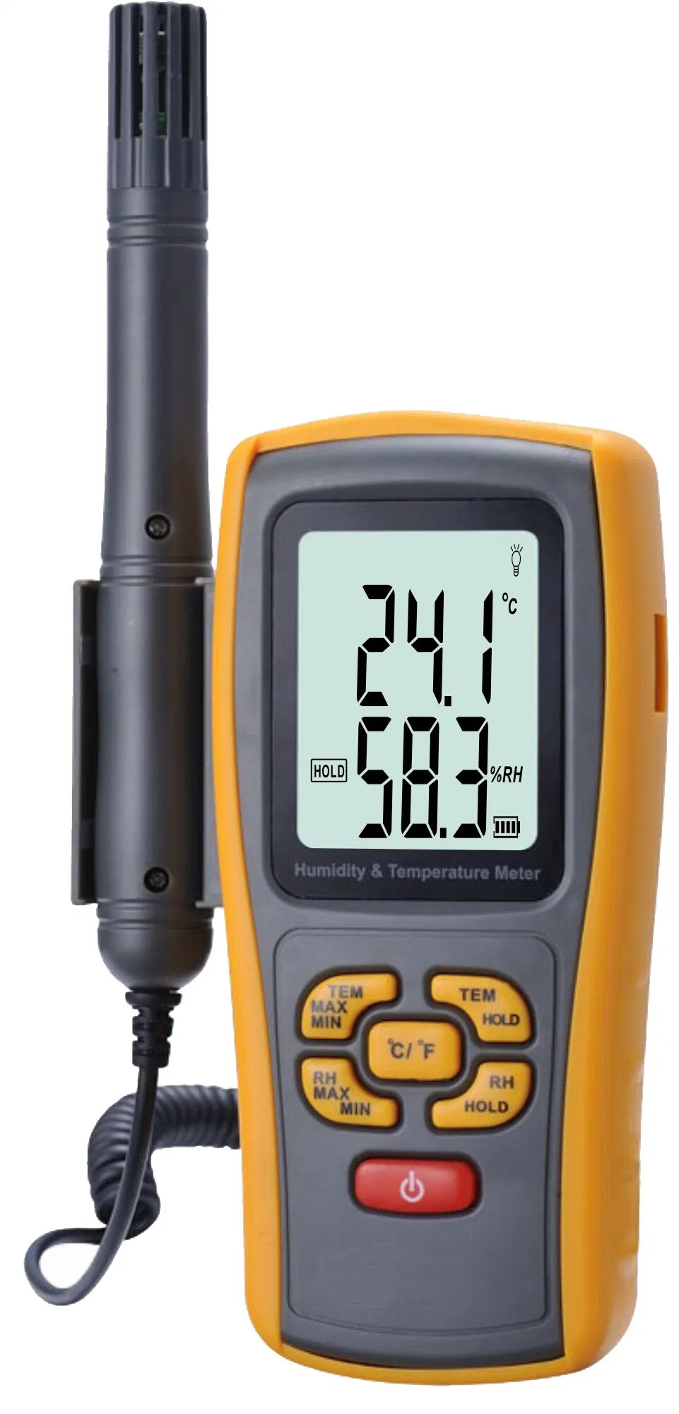 Medidor de humedad y temperatura (AMF051)