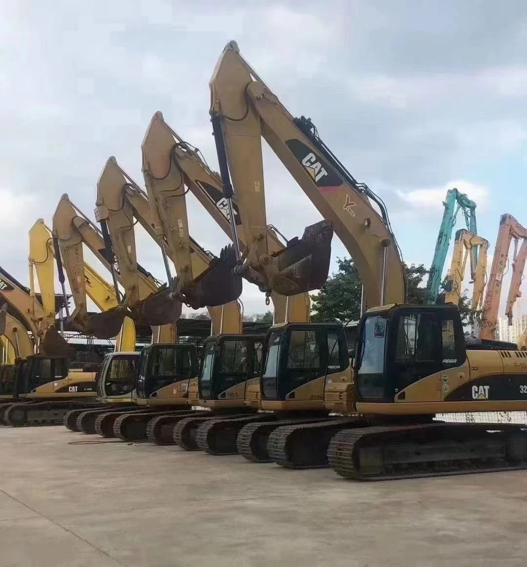 45 toneladas de máquina de construcción de excavadoras de segunda mano en movimiento de tierra Equipo Caterpillar Cat 345D Cat 345dl Cat 345D excavadora usada Excavadora