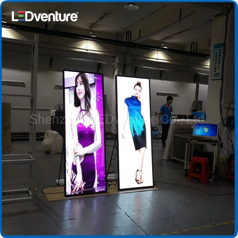 640X1920mm P2.5 Indoor Display Screen Commercial Advertising LED Poster